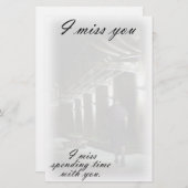 Een eenzame wandeling briefpapier (Voorkant / Achterkant)