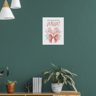 Een eerbetoon aan Moederschap Wall Art Poster" Poster