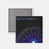 Een eerlijke herinnering magneet (Voorkant / Achterkant)