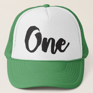 Een eerste verjaardag eerste verjaardag Mijn 1 jaa Trucker Pet