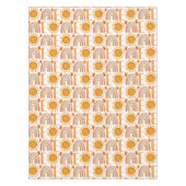 Een eerste Waterverf op zaterdag zonneschijn en re Tafelkleed (Voorkant)