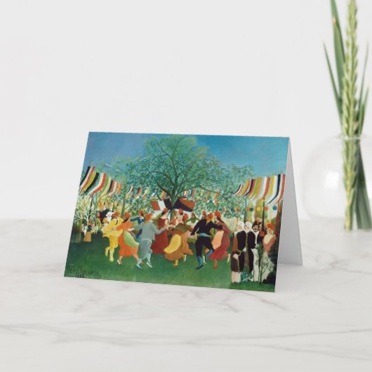 Een eeuwenoude onafhankelijkheid | Henri Rousseau Kaart (Voorkant)