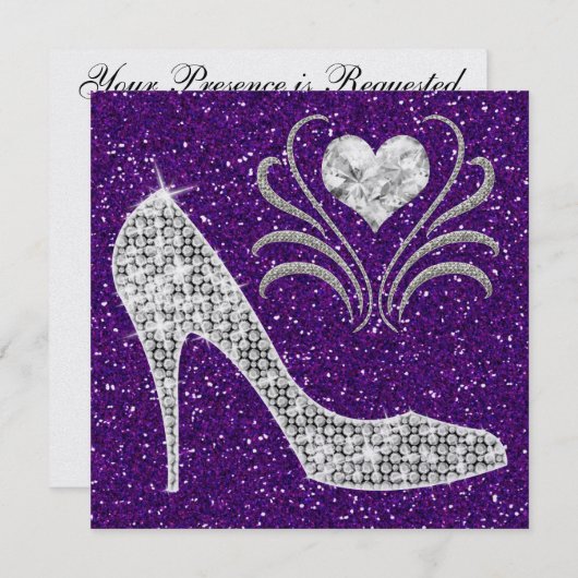 Een elegant evenement - SRF Kaart (Voorkant / Achterkant)