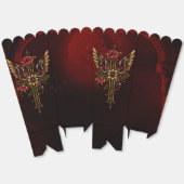 Een elegant kruis bedankdoosjes (Ongevouwen)