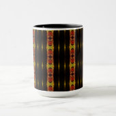 Een elegant ontworpen koffie-Mok met Gold Mok (Midden)