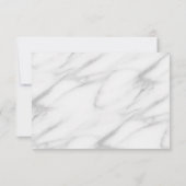 Een Elegante Bruiloft RSVP (Achterkant)