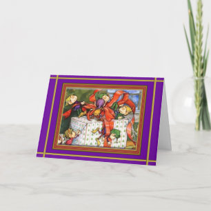 Een elegante kerstKaart Feestdagen Kaart