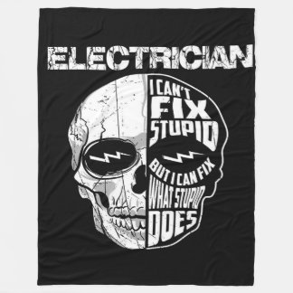Een elektricien die ik niet kan oplossen. fleece deken