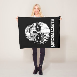 Een elektricien die ik niet kan oplossen. fleece deken