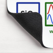 Een Elektrische Engineer op het strand Muismat (Hoek)