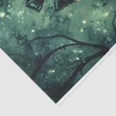 Een Emerald Forest Fairy Series Design #8 Tissuepapier (Detail)