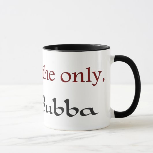 Eén en alleen Bubba-Mok Mok (Rechts)