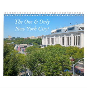 Een en alleen NYC-muurkalender Kalender