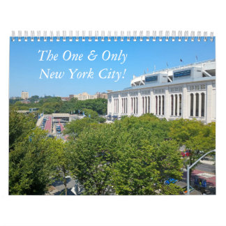 Een en alleen NYC-muurkalender Kalender