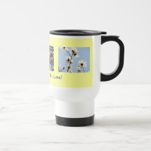 Eén en enige liefde! Witte Magnolia Bloemen Mokken