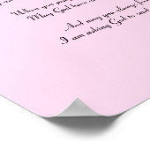 Een engel-Poster sturen Poster (Hoek)