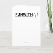 Een engel sturen om over je te waken kaart (Achterkant)