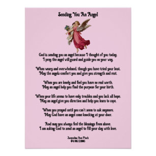Een Engel Sturen Poster Perfect Poster