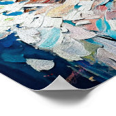 Een engel van Harmonie, een beschermer van Vrede H Poster (Hoek)