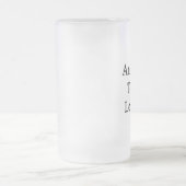 Een Engelse leraar houdt van mij Matglas Bierpul (Center)