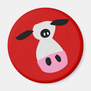 Een enkel Koe Magneet