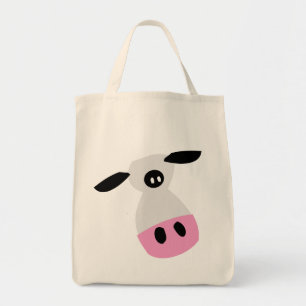 Een enkel Koe Tote Bag