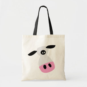 Een enkel Koe Tote Bag