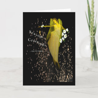 Een enkele engel kaart