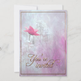 Een enkele roze roze roze roze roodbruin kaart