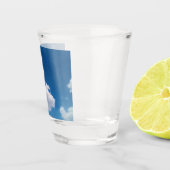 Een enkele wolk shot glas (Rechts)