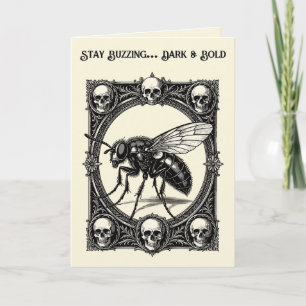 Een Enorme Monsterachtige Vlieg Kaart