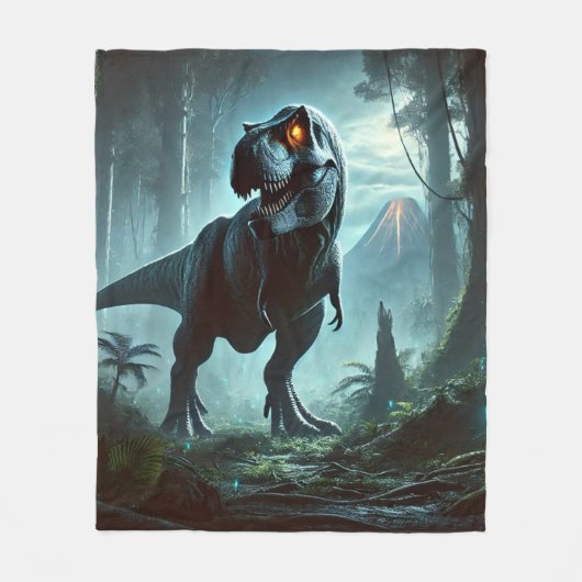 Een enorme Tyrannosaurus rex Fleece Deken (Voorkant)