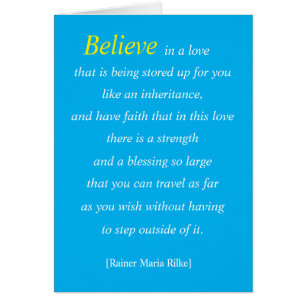 Een erfenis van Liefde Wenskaart