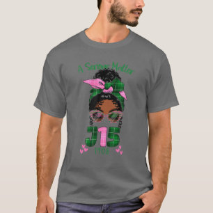 Een ernstige zaak J15 1908 Founder's Day AKA Soror T-shirt