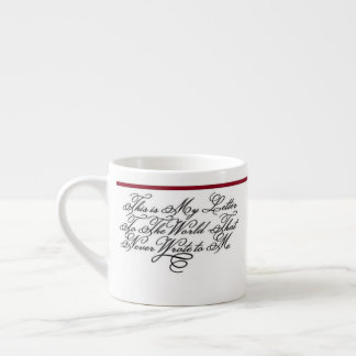 Een Espresso Mok - Citaat van Emily Dickinson