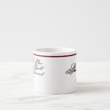 Een espressokopje - een citaat van Shakespeare