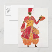 Een Eunuch uit het ballet "Scheherazade" Briefkaart (Voorkant / Achterkant)