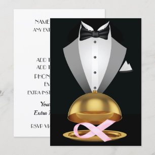 Een evenement van Elegant Pink Ribbon Cancer Aware Kaart