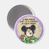 Een evenwichtig diet magneet (Voorkant / Achterkant)