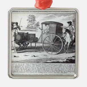 Een exacte weergave van Maclaine Metalen Ornament