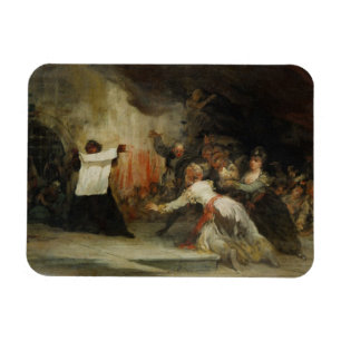 Een exorcistische scène (zie ook 59715) magneet