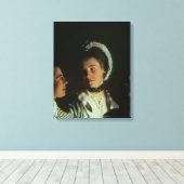 Een experiment op een vogel in de luchtpomp, 1768 canvas afdruk (Insitu (Houten vloer))