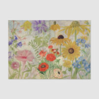 Een explosie van kleurrijke wilde bloemen