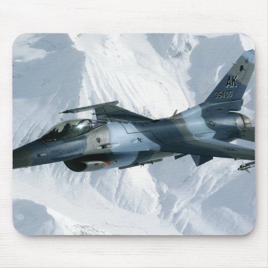 Een F-16-compressor Muismat (Voorkant)