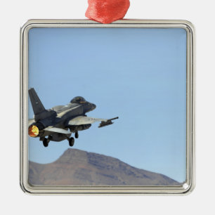 Een F-16E uit de Verenigde Arabische Emiraten Metalen Ornament
