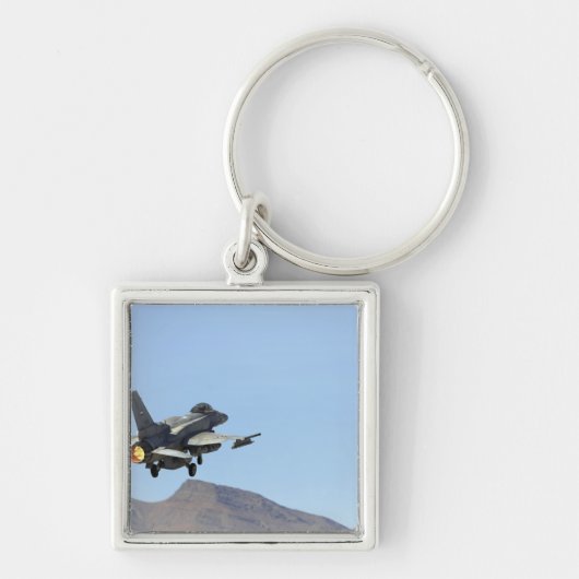 Een F-16E uit de Verenigde Arabische Emiraten Sleutelhanger (Voorkant)