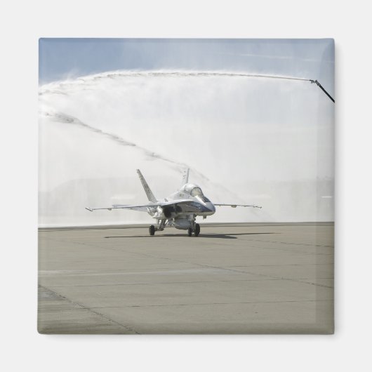 Een F-18-vliegtuig Magneet (Voorkant)