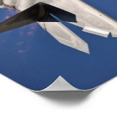 Een F-22 Raptor-vliegtuig Poster (Hoek)