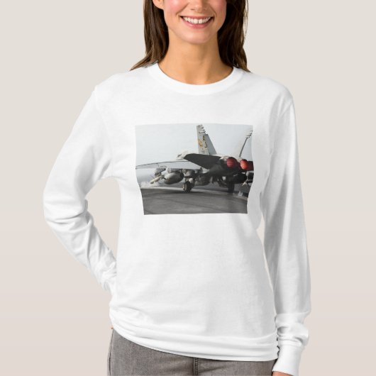 Een F/A-18C-Hornet uit de cockpit 2 T-shirt (Voorkant)