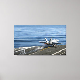 Een F/A-18E Super Hornet Canvas Afdruk